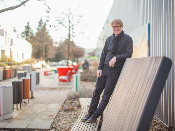 David Karásek z firmy mmcité specializující  se na design ve veřejném prostoru, zdroj: www.mmcite.cz
