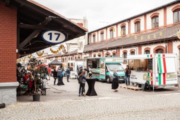 Pohled na haly v tržnici. Z archivu Pražské tržnice, foto: Tereza Valníčková.