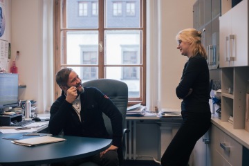 S asistentkou a svou pravou rukou Michaelou Šuhajovou