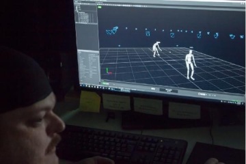 Projekt Laterna Magica, snímání tanečníků, ©NFA