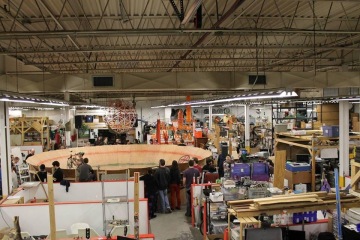 Artisan’s Asylum pracovní prostor