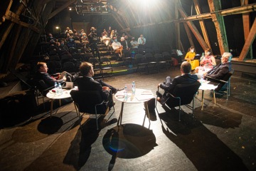 Divadelní sál v Uměleckém centru Univerzity Palackého