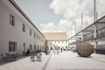 První cenu v soutěži na podobu Kreativního centra Brno získal návrh ateliéru KAVA / Zdroj: Tereza Chrástová