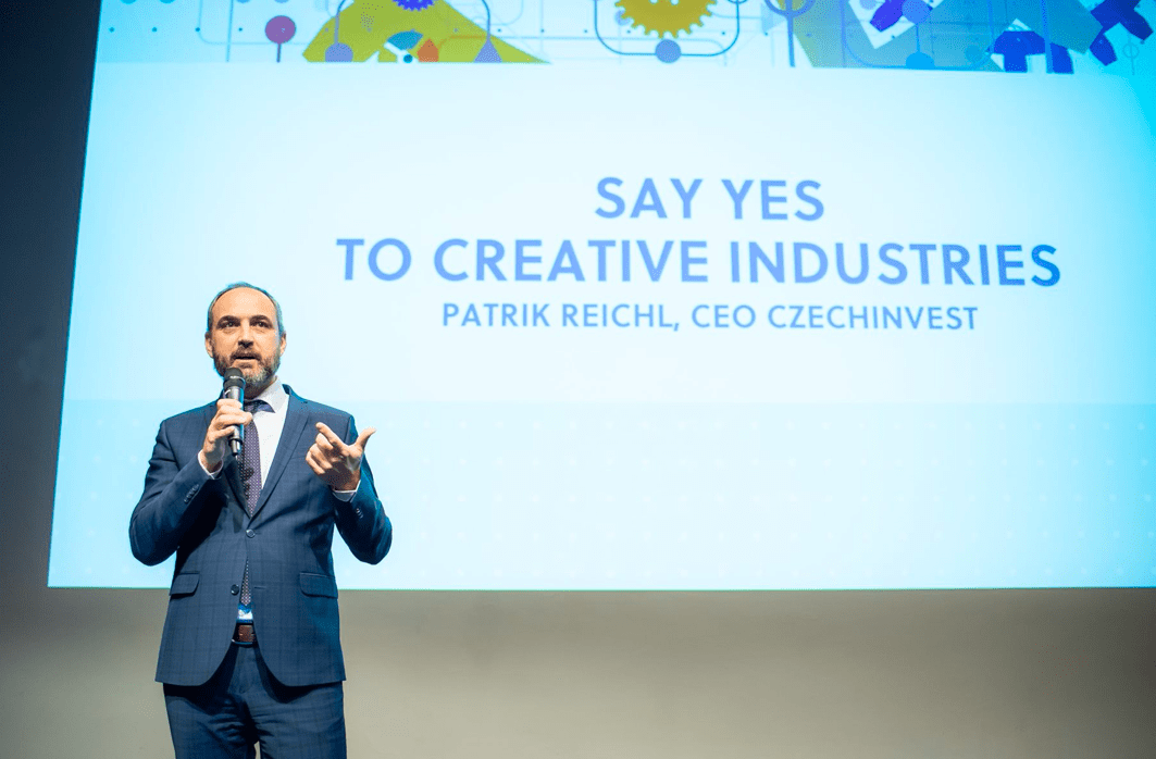 Konferenci Creatinno: Say Yes to Creative Industries zahájil generální ředitel CzechInvestu Patrik Reichl